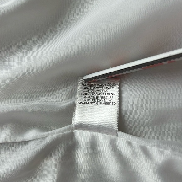 Christopher & Banks Cream and White Quilted Vest Size Small - Picture 7 of 10